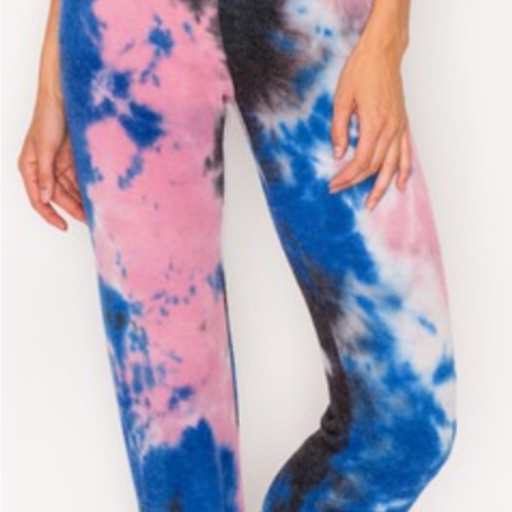 Tie-Dye Track Pants for Women